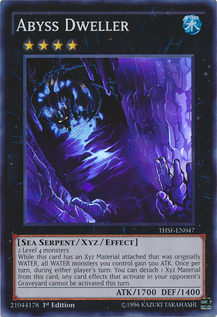 Abyss Dweller [THSF-EN047] Super Rare Yu-Gi-Oh!
