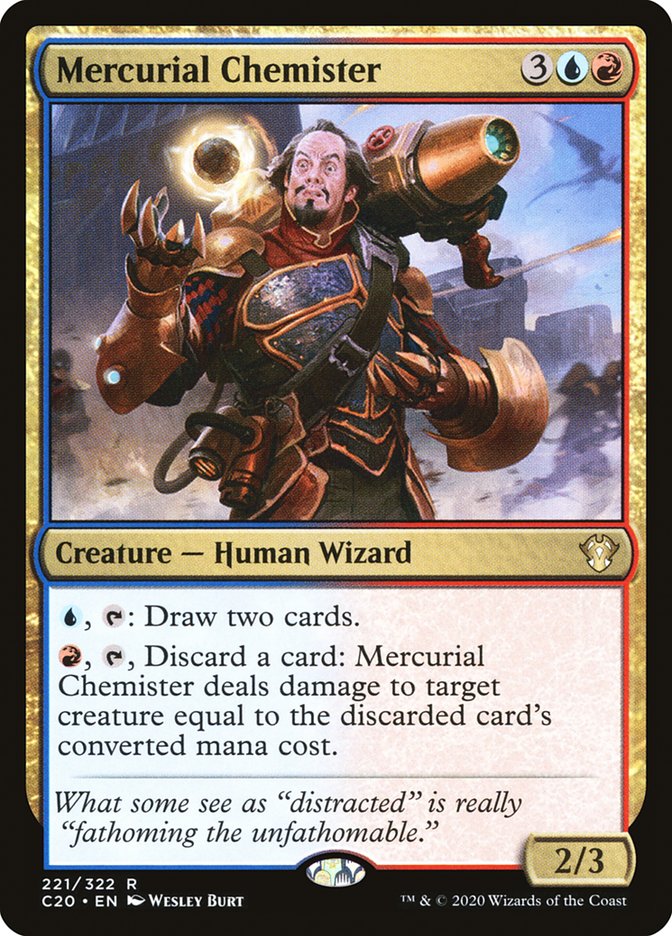 Mercurial Chemister [Commander 2020] Magic: The Gathering