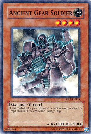 Ancient Gear Soldier [DR3-EN188] Common Yu-Gi-Oh!