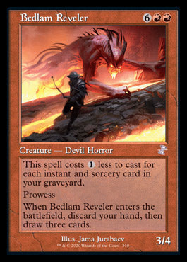 Bedlam Reveler (Timeshifted) [Time Spiral Remastered] Magic: The Gathering