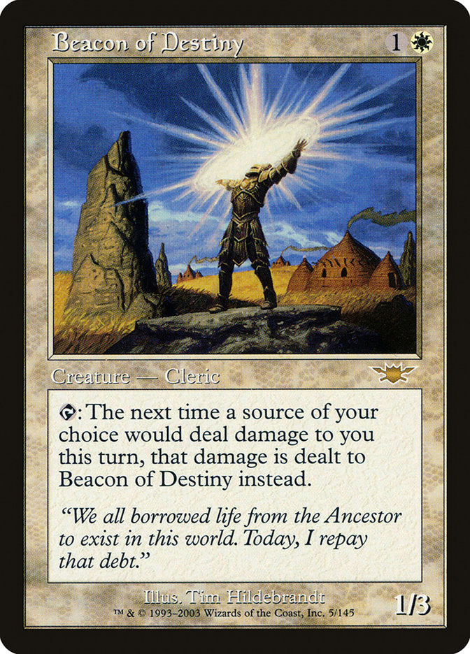Beacon of Destiny [Legions] Magic: The Gathering