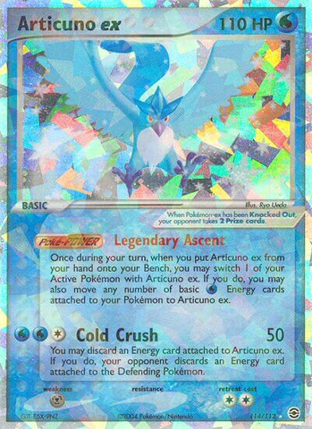 Articuno ex (114/112) [EX: FireRed & LeafGreen] Pokémon