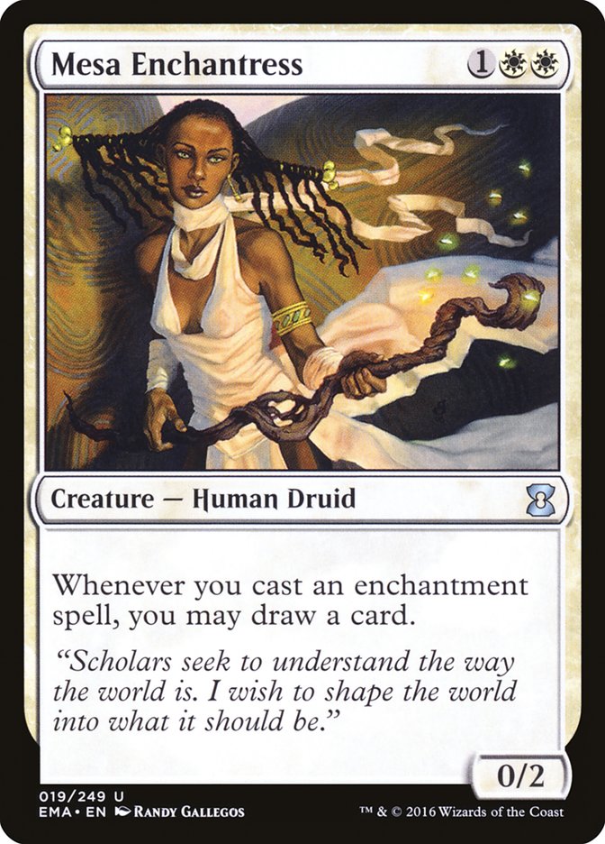 Mesa Enchantress [Eternal Masters] Magic: The Gathering