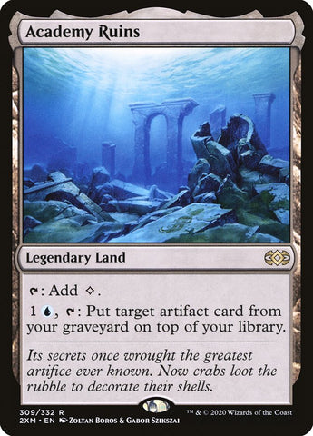 Academy Ruins [Double Masters] Magic: The Gathering