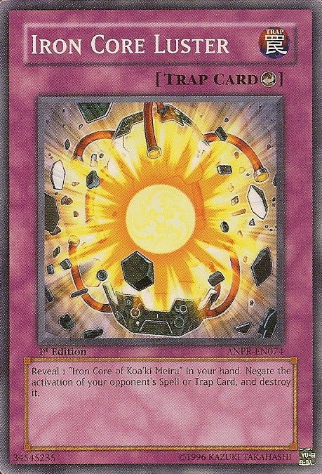 Iron Core Luster [ANPR-EN074] Common Yu-Gi-Oh!