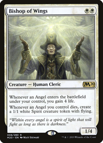 Bishop of Wings [Core Set 2020] Magic: The Gathering