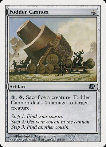 Fodder Cannon [Eighth Edition] Magic: The Gathering