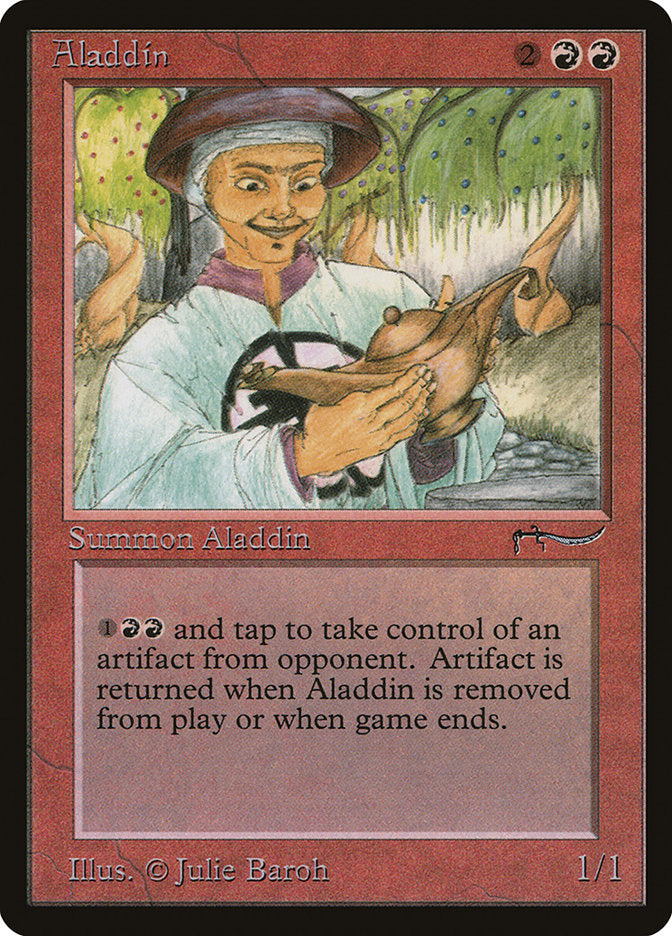 Aladdin [Arabian Nights] Magic: The Gathering