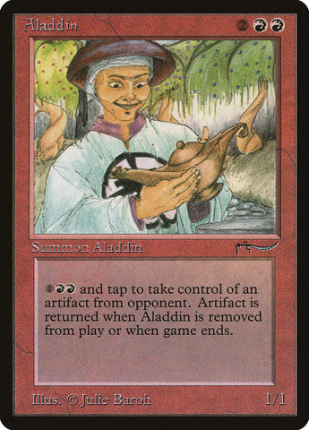Aladdin [Arabian Nights] Magic: The Gathering