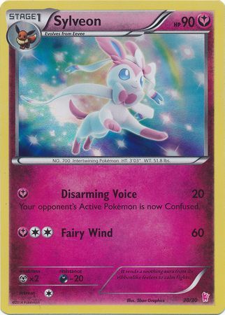 Sylveon (30/30) [XY: Trainer Kit - Sylveon] Pokémon