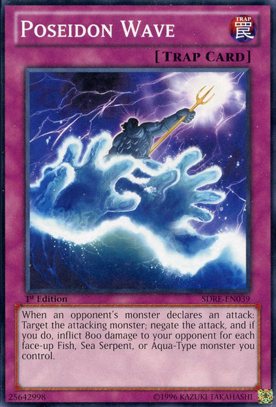 Poseidon Wave [SDRE-EN039] Common Yu-Gi-Oh!