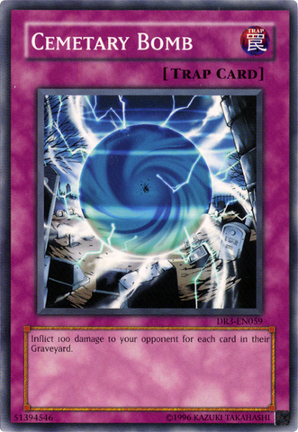 Cemetary Bomb [DR3-EN059] Common Yu-Gi-Oh!