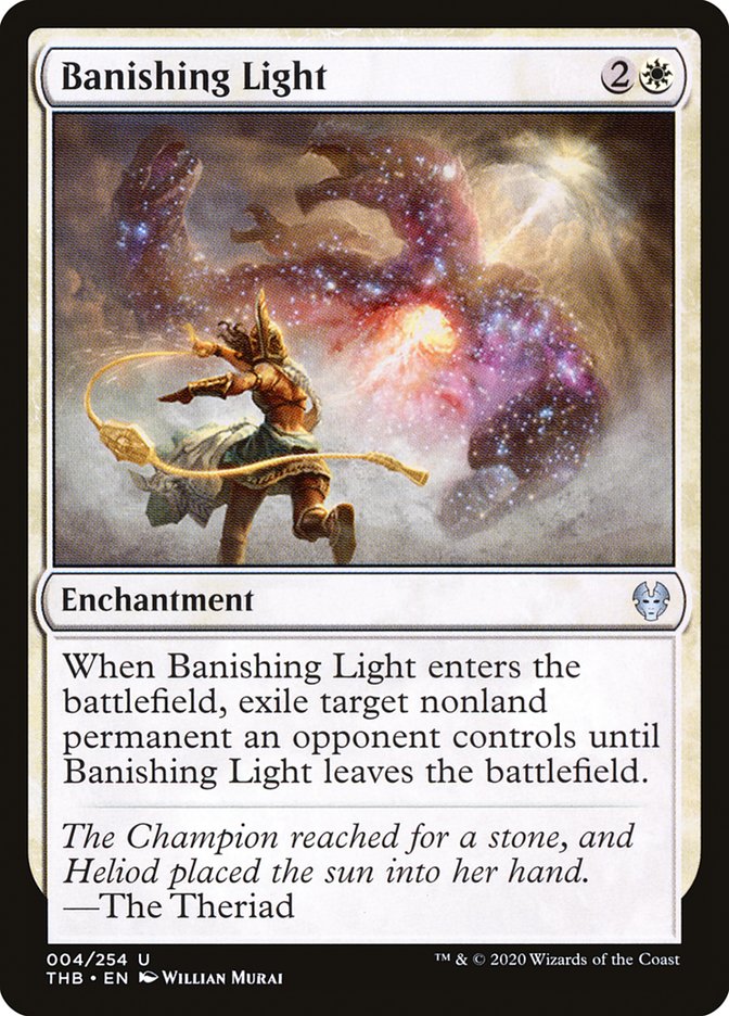 Banishing Light [Theros Beyond Death] Magic: The Gathering