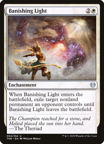 Banishing Light [Theros Beyond Death] Magic: The Gathering