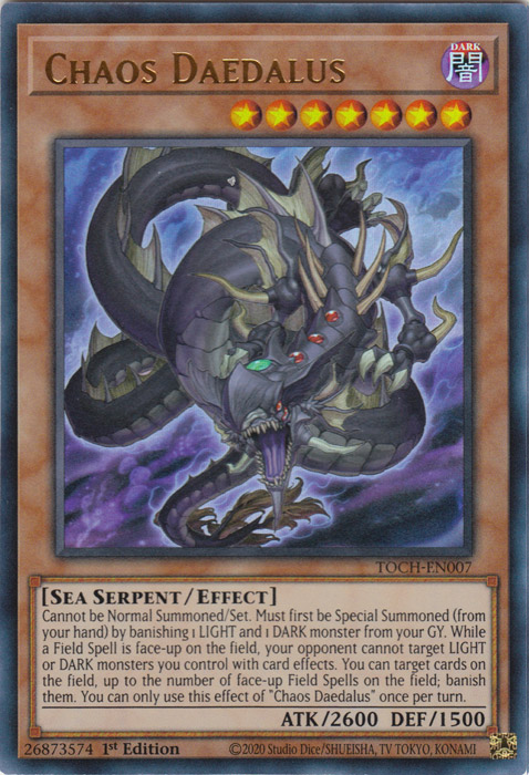 Chaos Daedalus [TOCH-EN007] Ultra Rare Yu-Gi-Oh!