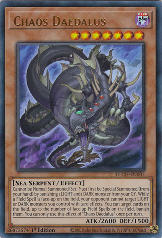 Chaos Daedalus [TOCH-EN007] Ultra Rare Yu-Gi-Oh!