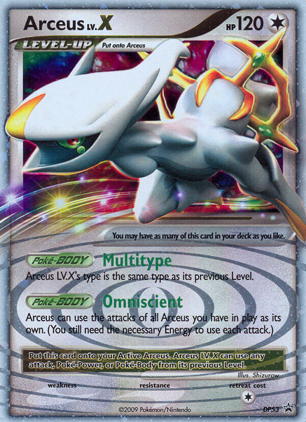 Arceus Lv.X (DP53) [Diamond & Pearl: Black Star Promos] Pokémon