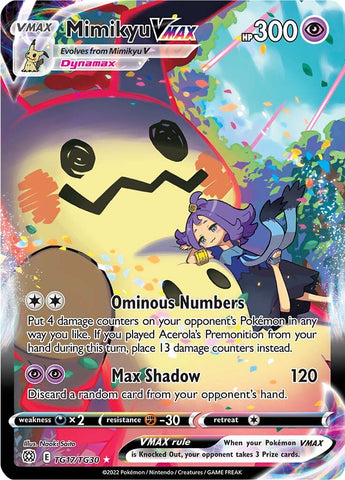 Mimikyu VMAX (TG17/TG30) [Sword & Shield: Brilliant Stars] Pokémon