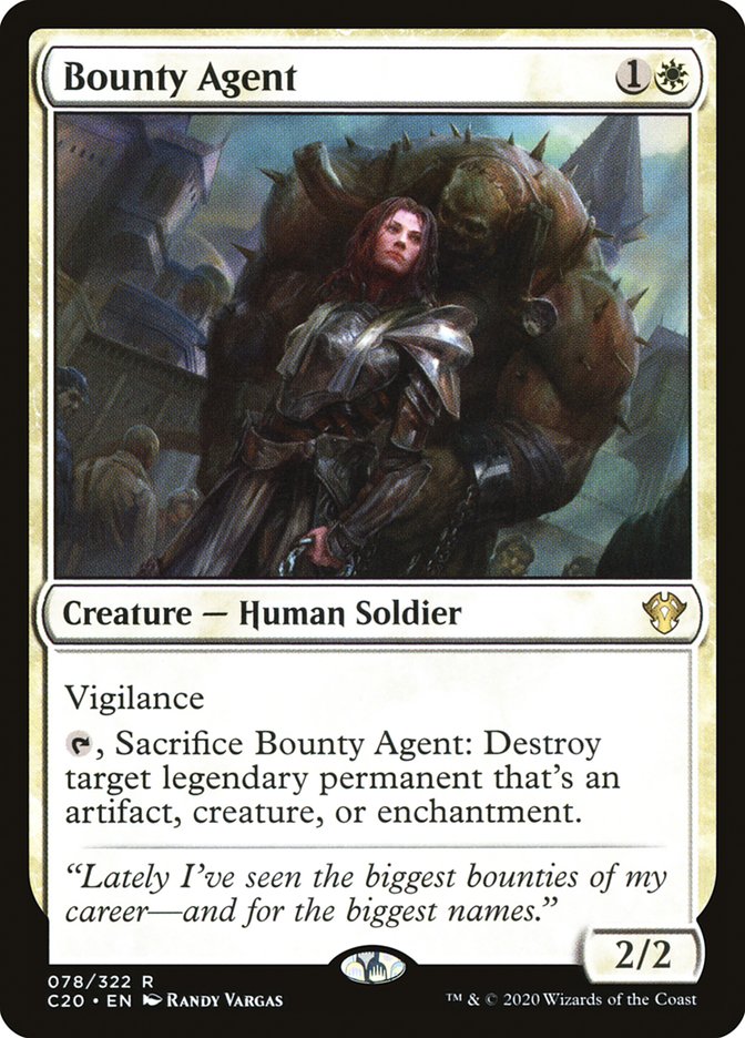 Bounty Agent [Commander 2020] Magic: The Gathering