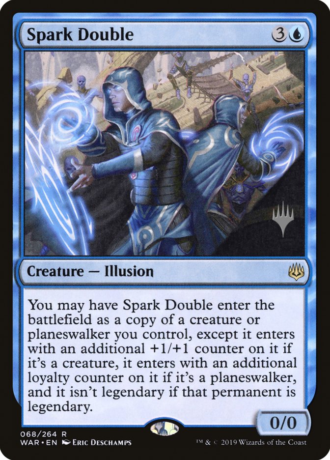 Spark Double (Promo Pack) [War of the Spark Promos] Magic: The Gathering
