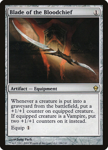 Blade of the Bloodchief [Zendikar] Magic: The Gathering