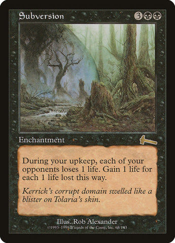 Subversion [Urza's Legacy] Magic: The Gathering