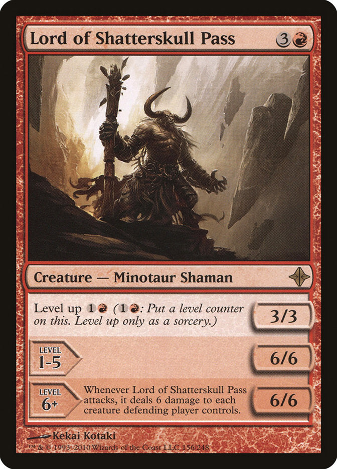 Lord of Shatterskull Pass [Rise of the Eldrazi] Magic: The Gathering