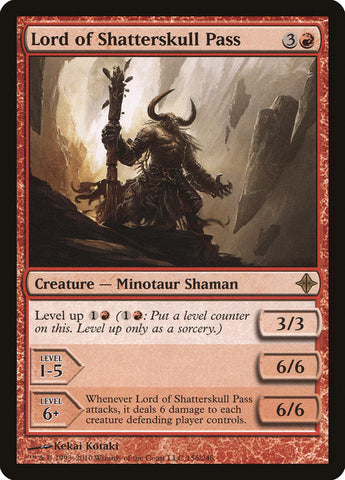 Lord of Shatterskull Pass [Rise of the Eldrazi] Magic: The Gathering