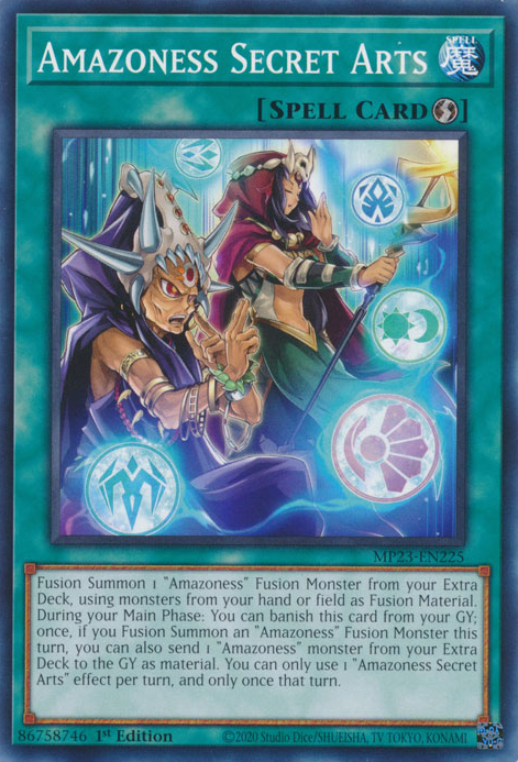 Amazoness Secret Arts [MP23-EN225] Common Yu-Gi-Oh!