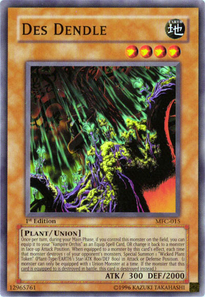 Des Dendle [MFC-015] Common Yu-Gi-Oh!