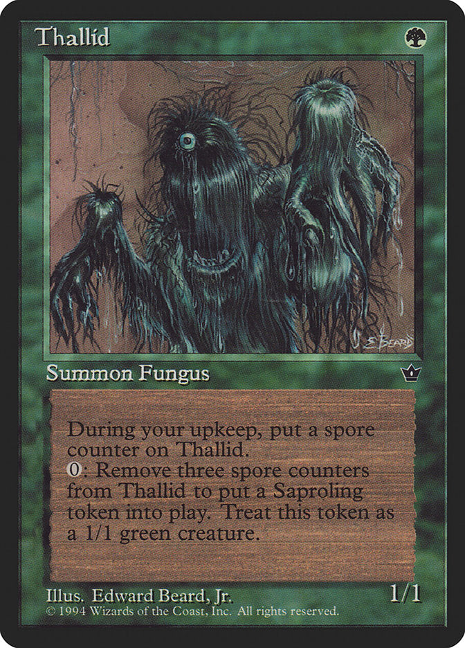 Thallid (Edward P. Beard, Jr.) [Fallen Empires] Magic: The Gathering