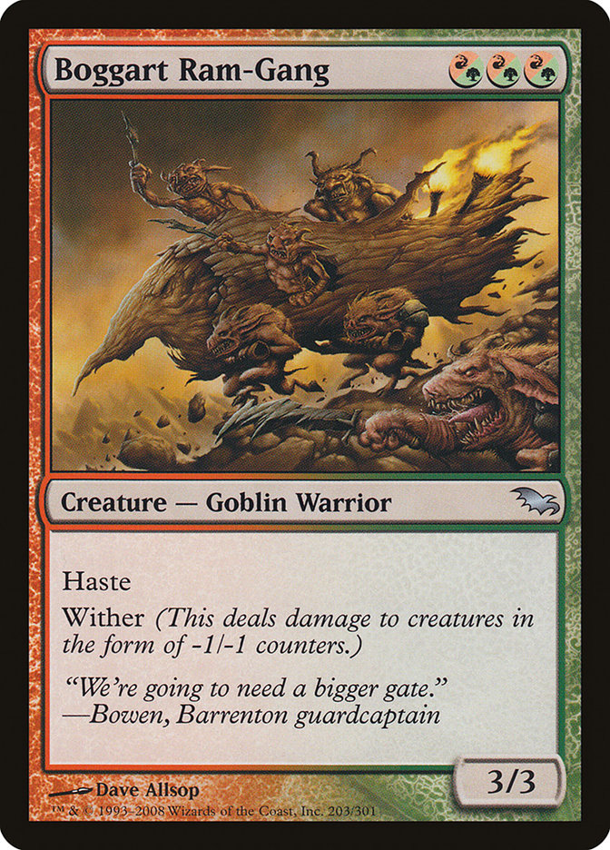 Boggart Ram-Gang [Shadowmoor] Magic: The Gathering
