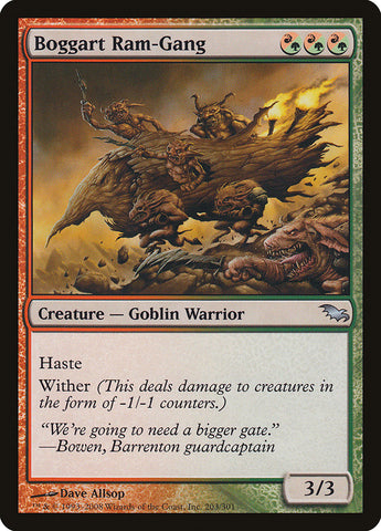 Boggart Ram-Gang [Shadowmoor] Magic: The Gathering