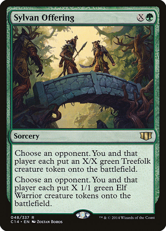 Sylvan Offering [Commander 2014] Magic: The Gathering