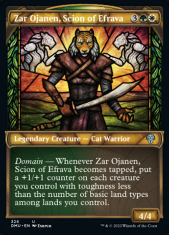 Zar Ojanen, Scion of Efrava (Showcase) [Dominaria United] Magic: The Gathering