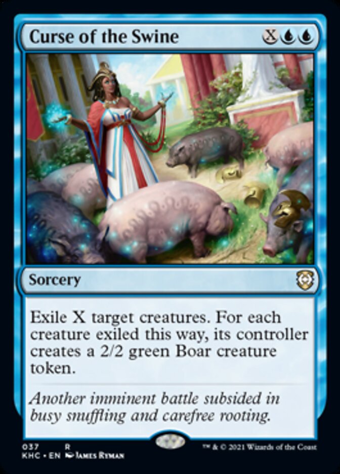 Curse of the Swine [Kaldheim Commander] Magic: The Gathering