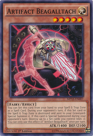 Artifact Beagalltach [MP15-EN007] Common Yu-Gi-Oh!