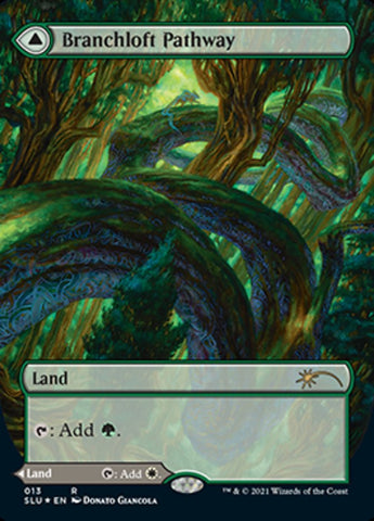 Branchloft Pathway // Boulderloft Pathway (Borderless) [Secret Lair: Ultimate Edition 2] Magic: The Gathering