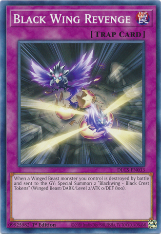 Black Wing Revenge [DLCS-EN033] Common Yu-Gi-Oh!
