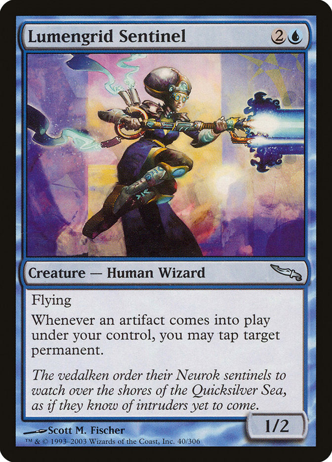 Lumengrid Sentinel [Mirrodin] Magic: The Gathering