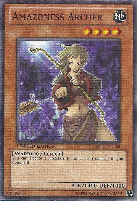 Amazoness Archer [GLD3-EN003] Common Yu-Gi-Oh!