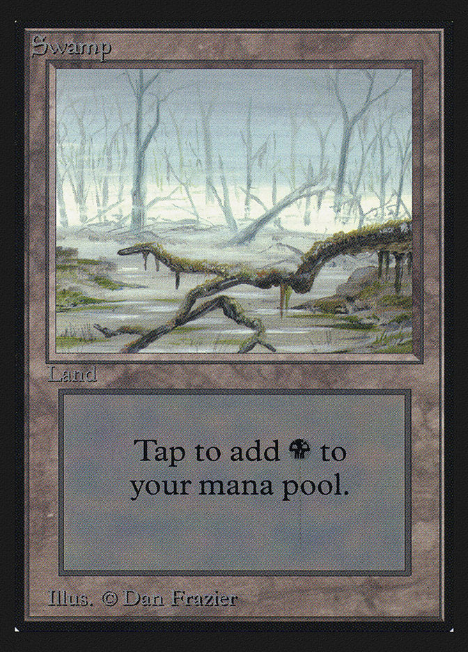 Swamp (294) [Collectors' Edition] Magic: The Gathering