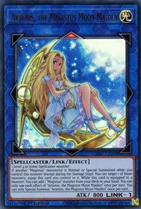 Artemis, the Magistus Moon Maiden [GEIM-EN008] Ultra Rare Yu-Gi-Oh!