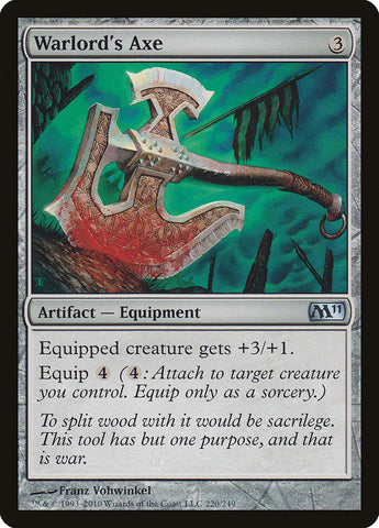 Warlord's Axe [Magic 2011] Magic: The Gathering