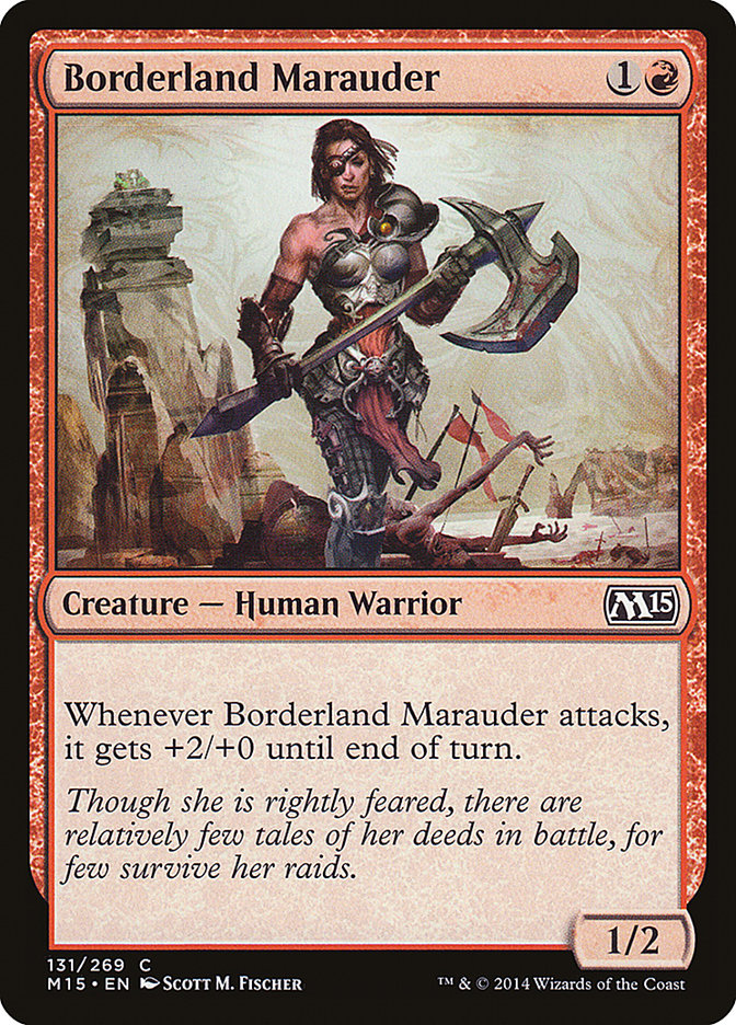 Borderland Marauder [Magic 2015] Magic: The Gathering