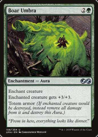 Boar Umbra [Ultimate Masters] Magic: The Gathering