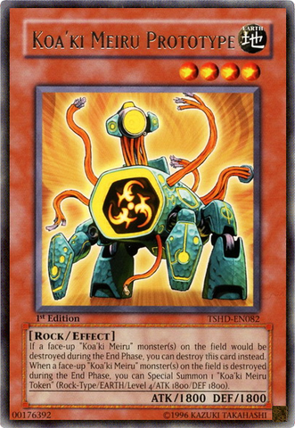 Koa'ki Meiru Prototype [TSHD-EN082] Rare Yu-Gi-Oh!