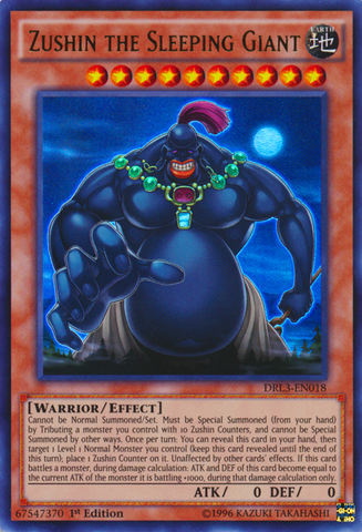 Zushin the Sleeping Giant [DRL3-EN018] Ultra Rare Yu-Gi-Oh!
