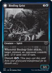 Binding Geist // Spectral Binding [Innistrad: Double Feature] Magic: The Gathering