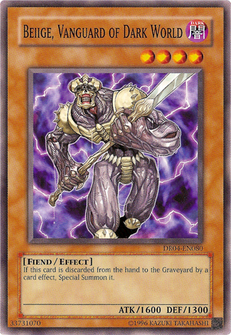 Beiige, Vanguard of Dark World [DR04-EN080] Common Yu-Gi-Oh!